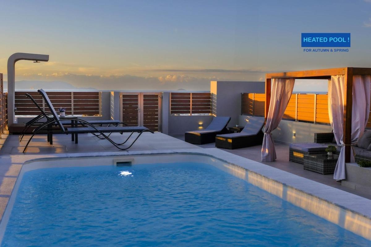 Blue Velvet Coast Luxury Villas Kokkini Hani Kültér fotó