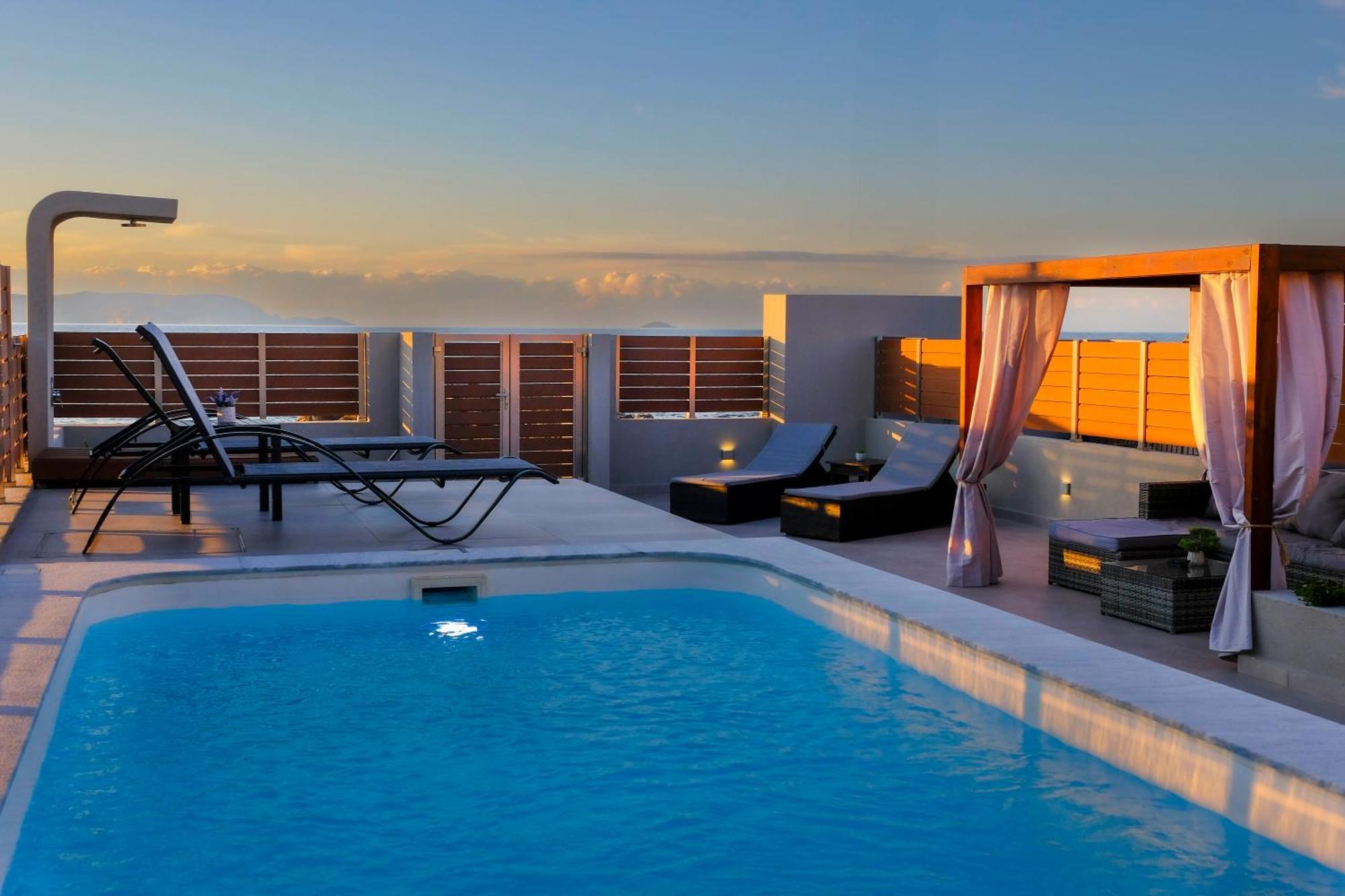 Blue Velvet Coast Luxury Villas Kokkini Hani Kültér fotó