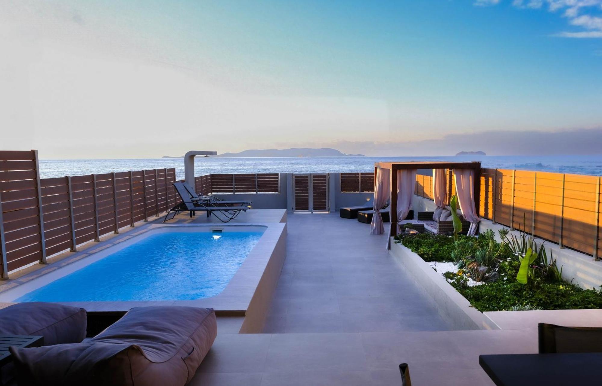 Blue Velvet Coast Luxury Villas Kokkini Hani Kültér fotó